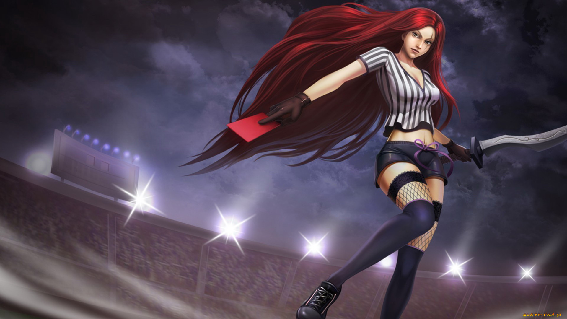 , , league, of, legends, , , soccer, katarina